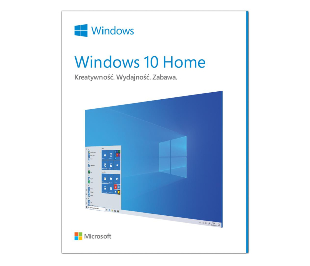 Microsoft Windows 10 Home PL 32/64bit BOX USB